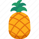pineapple, fruit, food, sweet