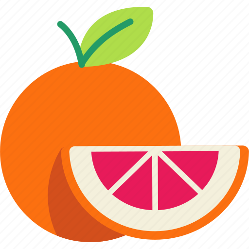 Grapefruit, with, sliced, cutfruit, food, sweet icon - Download on Iconfinder