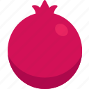 pomegranate, fruit, food, sweet