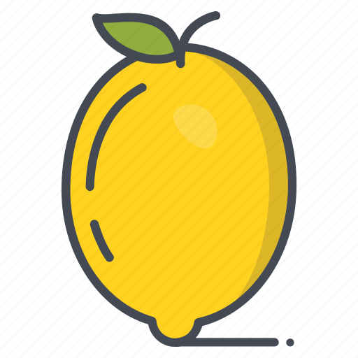 Fresh, fruits, lemon, vegetable icon - Download on Iconfinder
