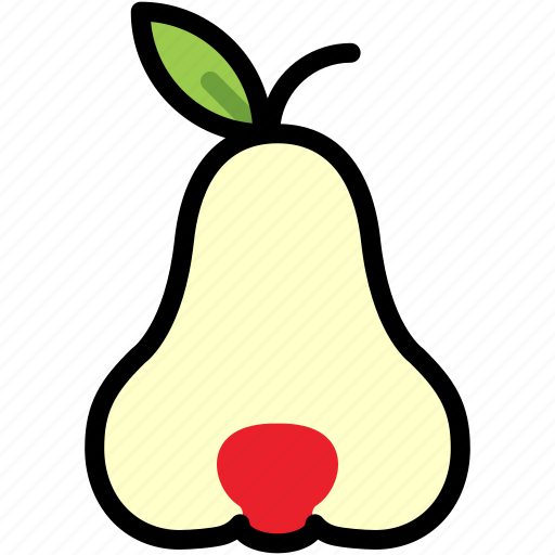 Apple, fresh, fruit, half, healthy, rose, rose apple icon - Download on Iconfinder
