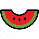 food, fresh, fruit, sliced, summer, tropical, watermelon