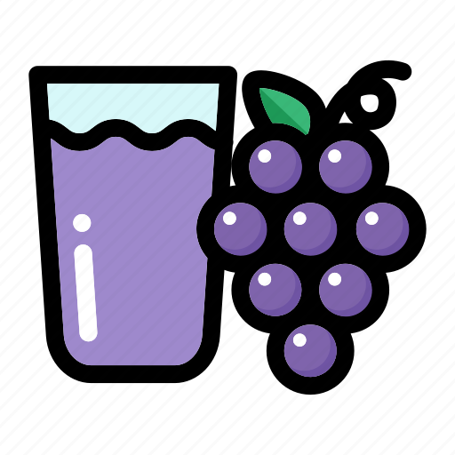 Fruit, grape, grape fruit, grape juice, wine icon - Download on Iconfinder