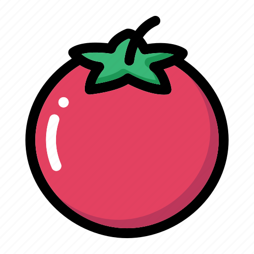 Fruit, healthy food, organic, tomato, vegan icon - Download on Iconfinder