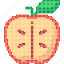 apple, food, fruit, healthy, slice 