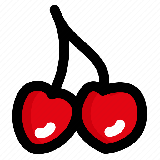 Cherry, fruit, fresh, food, healthy, organic, vegetarian icon - Download on Iconfinder