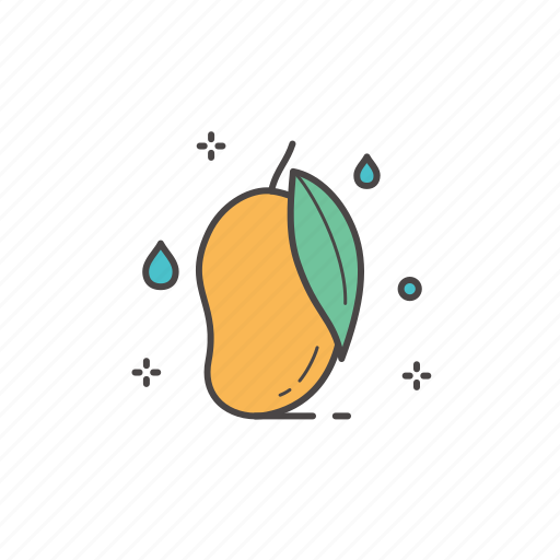Food, fresh, fresh fruit, fruit, healthy, healthy food, mango icon - Download on Iconfinder