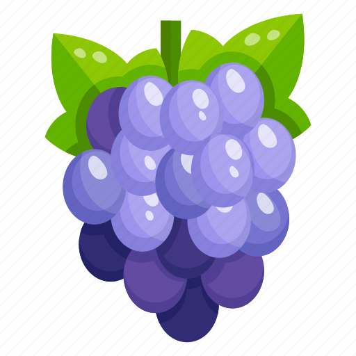 Berries, edible, fruit, grapes, nutritious, vine fruit icon - Download on Iconfinder