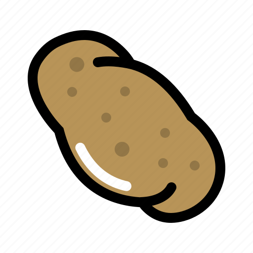 Potato, vegetable, fruit, food, fresh, vegetarian, organic icon - Download on Iconfinder