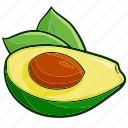 avocado, fruit, sweet, food, fresh, healthy, breakfast