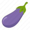 eggplant, vegetable, illustration, food, ingredient, vegetarian, fruit
