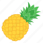 fruts, pineapple, fruit, illustration, food, ingredient, vegetarian 