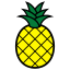 abacaxi, fruit, pineapple, pineapples 