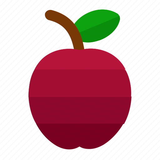 Apple, food, fresh, fruit, kitchen, restaurant, vegetable icon - Download on Iconfinder