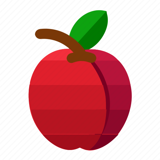 Apple, food, fruit, kitchen, peach, sweet, vegetable icon - Download on Iconfinder