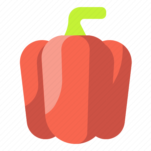 Bell, food, organic, pepper, vegetable, vegetarian icon - Download on Iconfinder