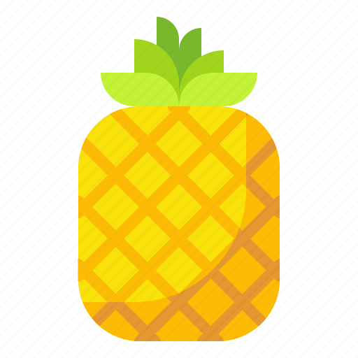 Food, fruit, organic, pineapple, vegetarian icon - Download on Iconfinder