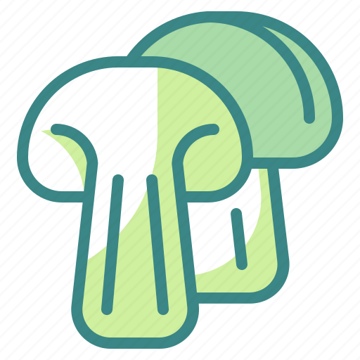 Food, mushroom, organic, vegetable, vegetarian icon - Download on Iconfinder