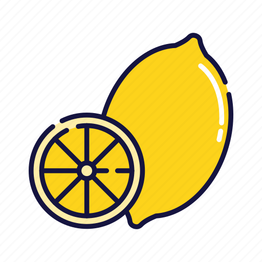 Drink, filled, fruit, juice, lemon, lime, outline icon - Download on Iconfinder