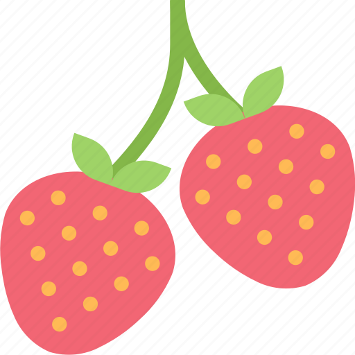 Food, fruit, healthy, organic, strawberries icon - Download on Iconfinder