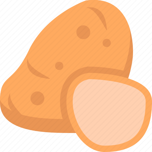Food, healthy, organic, potato, sweet, vegetable icon - Download on Iconfinder