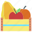 fruits, box 