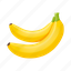 banana, fruit, healthy, organic, vegetarian, tropical, food 