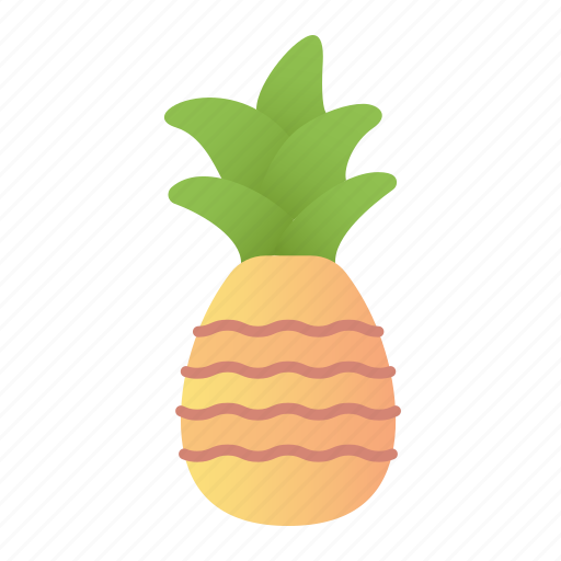 Pineapple, fruit, tropical, food icon - Download on Iconfinder