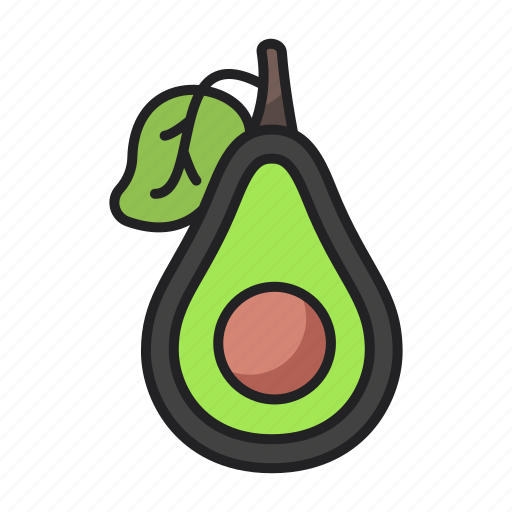 Avocado, fruit, food, vegetarian icon - Download on Iconfinder