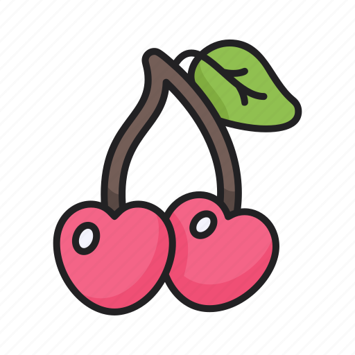 Cherry, fruit, food, vegetarian icon - Download on Iconfinder