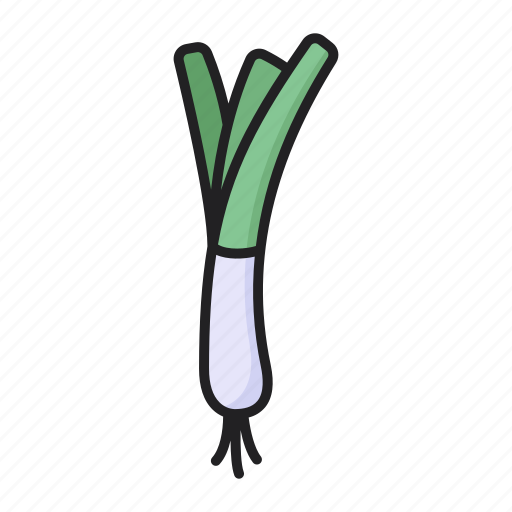 Leek, vegetable, food, vegan icon - Download on Iconfinder