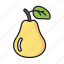 pear, food, fruit, diet 