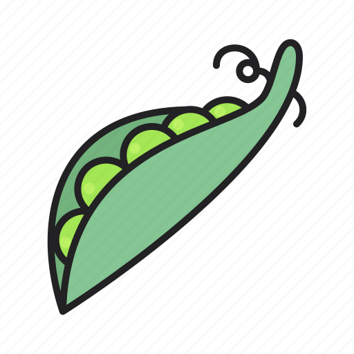 Peas, vegetable, food, vegetarian icon - Download on Iconfinder