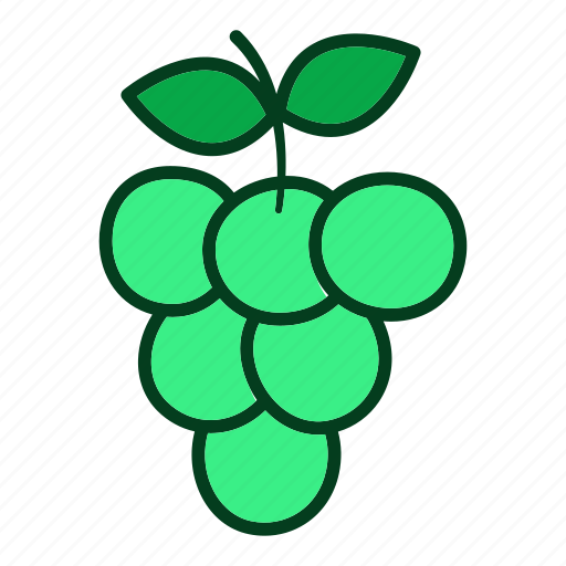 Diet, eating, food, fruits, grape, healthy, organic icon - Download on Iconfinder