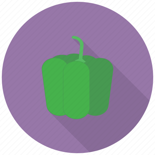 Bell, capsicum, food, fresh, fruit, green, pepper icon - Download on Iconfinder