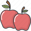 apples, drink, food, fruit, fruits, healthy, restaurant