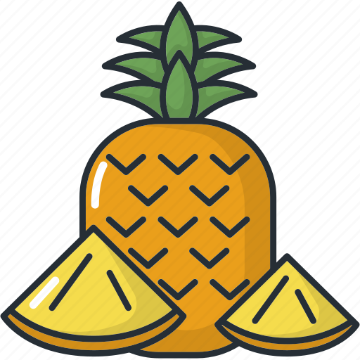Food, fresh, fruit, fruits, healthy, kitchen, pineapple icon - Download on Iconfinder