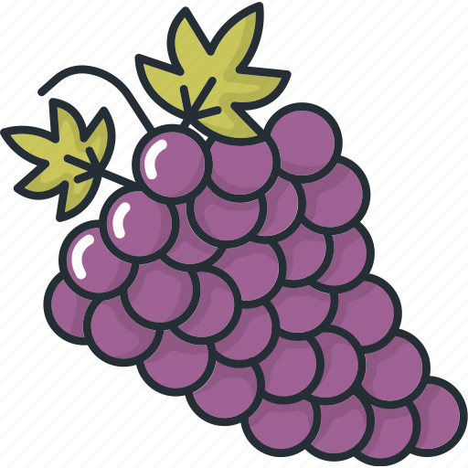 Food, fruit, fruits, grapes, healthy, juice, organic icon - Download on Iconfinder