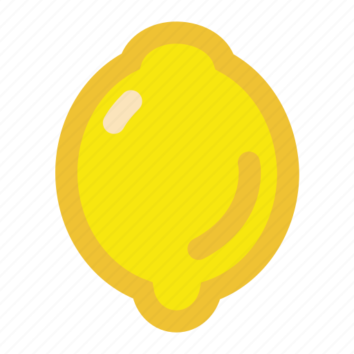 Fruits, lemon, lemonfruit, oval, sweet, yellow icon - Download on Iconfinder