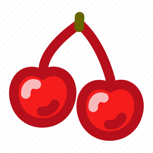 Cherry, cherryfruit, fruits, redcherry, sweet icon - Download on Iconfinder