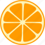 citrus, fruit, mandarin, orange, slice, split, whole 
