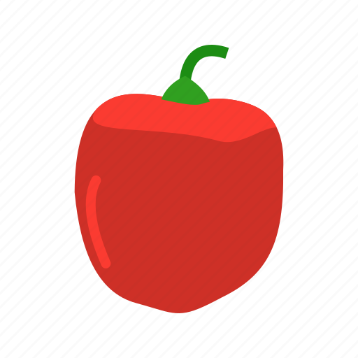 Food, green, healthy, pepper, peppers, red, vegetable icon - Download on Iconfinder