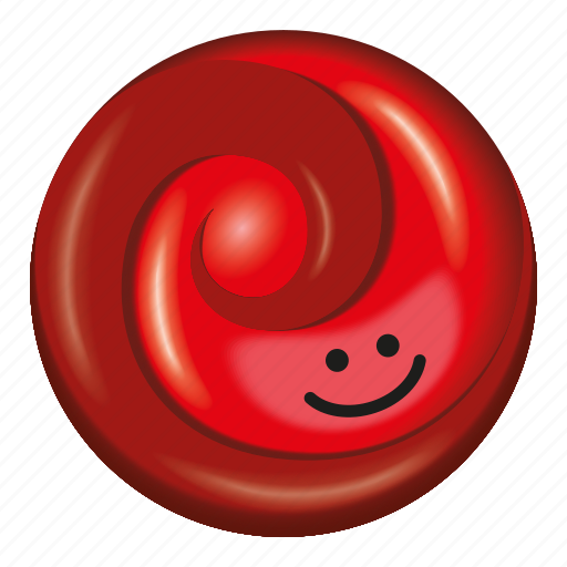 Candy, cherry, lollipop, red, two tone icon - Download on Iconfinder