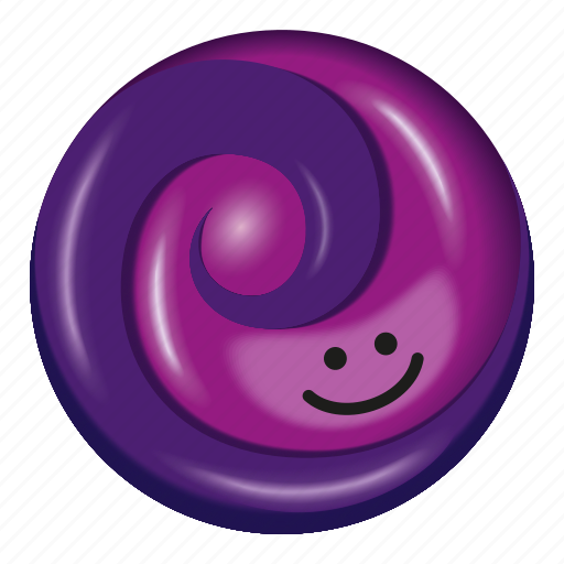 Candy, grape, lollipop, purple, two tone icon - Download on Iconfinder
