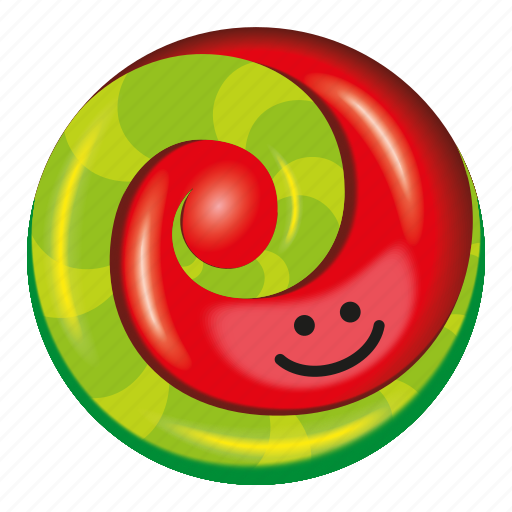 Candy, green, lollipop, red, watermelon icon - Download on Iconfinder