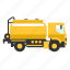 fuel, liquid, oil, service, small, truck 