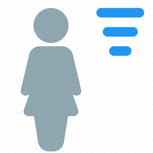 Single, woman, sort, center, funnel icon - Download on Iconfinder