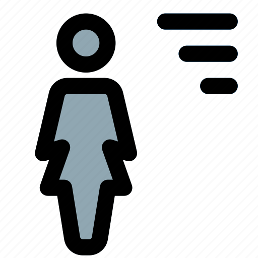 Single, woman, sort, left, content icon - Download on Iconfinder