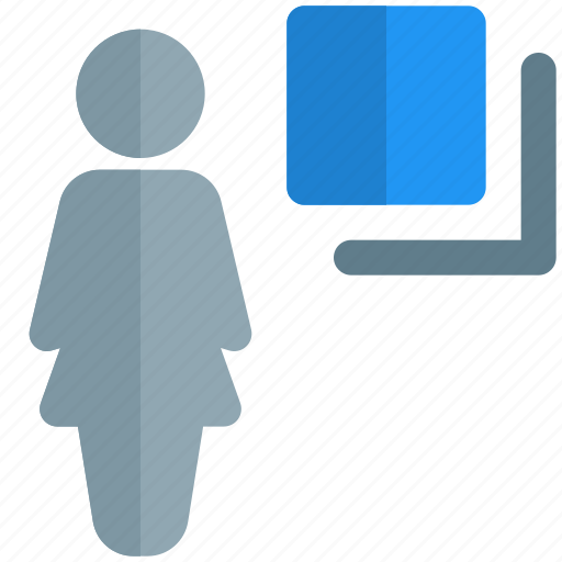 Bring, to, back, single woman, file icon - Download on Iconfinder