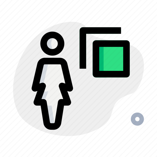 Bring, to, front, single woman, file icon - Download on Iconfinder